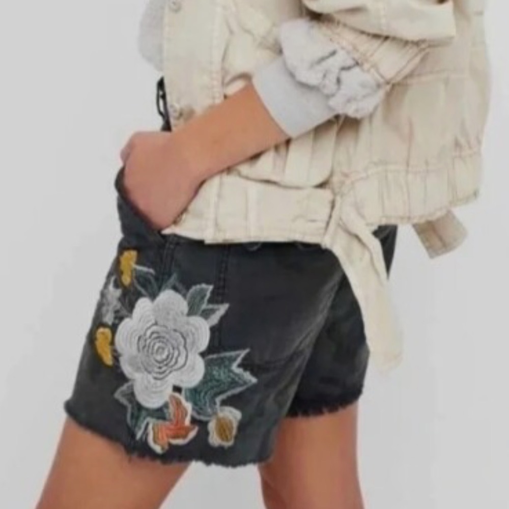 Free People Scout Camo Short
